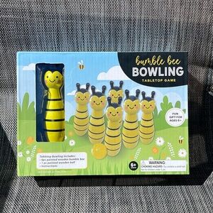 Bumble Bee Bowling Tabletop Game - Ages 6 Plus- Wooden Gift
